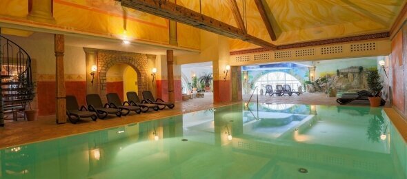 Hotel Bellevue Spa & Resort Reiterhof Wirsberg - Wellnessbereich, Quelle: Hotel Bellevue Spa & Resort Reiterhof Wirsberg