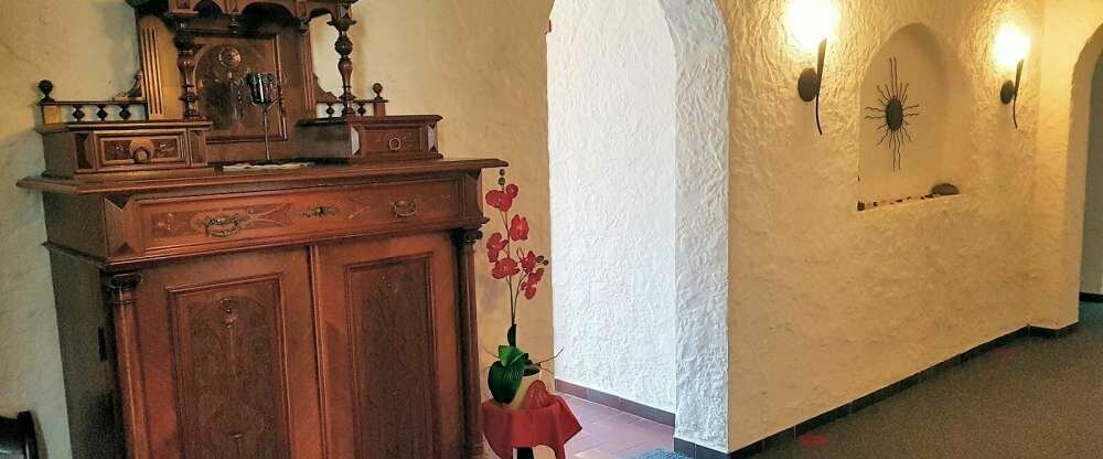 Flurbereich, Gang zu den Zimmern