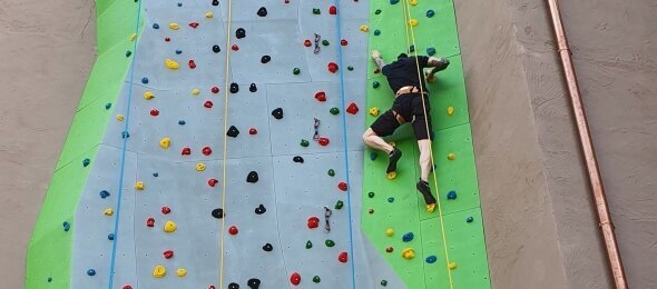 Kletterwand, Quelle: Hotel Bornmühle 