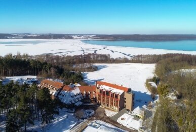 Lage am Tollensesee, Quelle: Hotel Bornmühle 