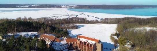 Lage am Tollensesee, Quelle: Hotel Bornmühle