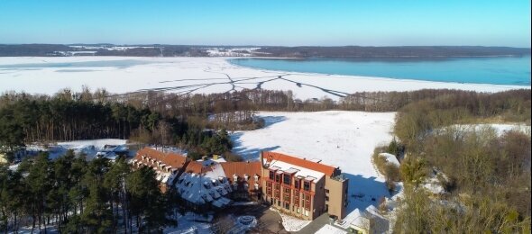 Lage am Tollensesee, Quelle: Hotel Bornmühle 