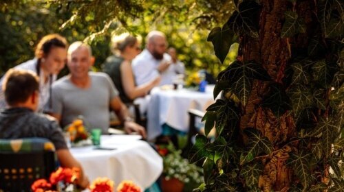 Hotel Buschhausen - Terrasse/Außenbereich