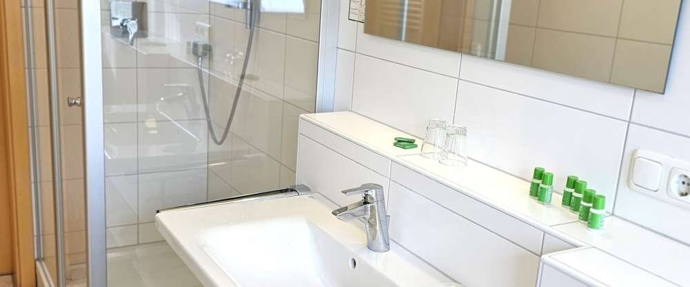 Hotel Cafe Fuggerhof - Badezimmer