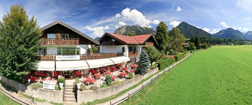 Hotel Cafe Fuggerhof - Terrasse/Außenbereich