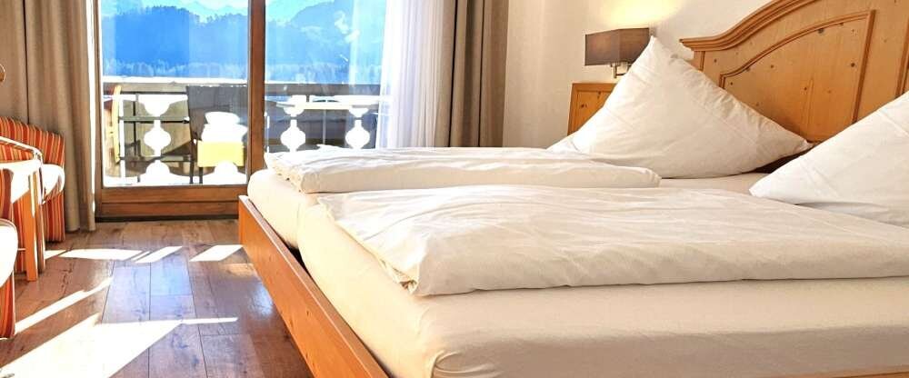 Hotel Cafe Fuggerhof - Doppelzimmer mit Süd Panoramabalkon