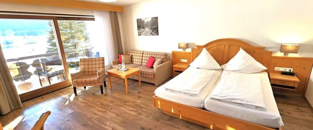 Hotel Cafe Fuggerhof - DZ Apartment mit Panoramabalkon