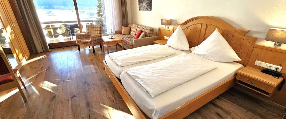 Hotel Cafe Fuggerhof - DZ Apartment mit Panoramabalkon