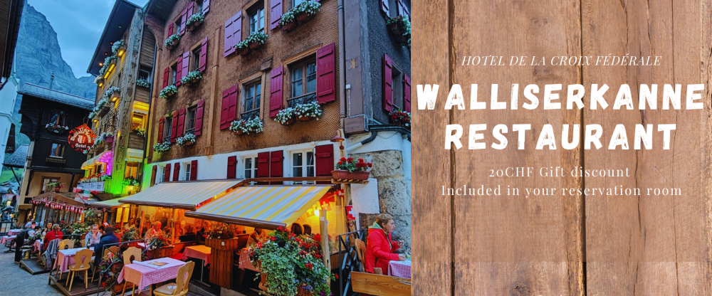 Walliserkanne Restaurant Leukerbad