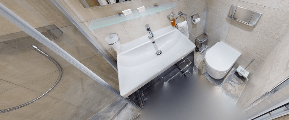 Zimmer 1 - Badezimmer