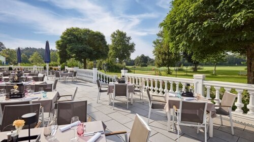 Hotel Dorint Marc Aurel Resort - Terrasse/Außenbereich