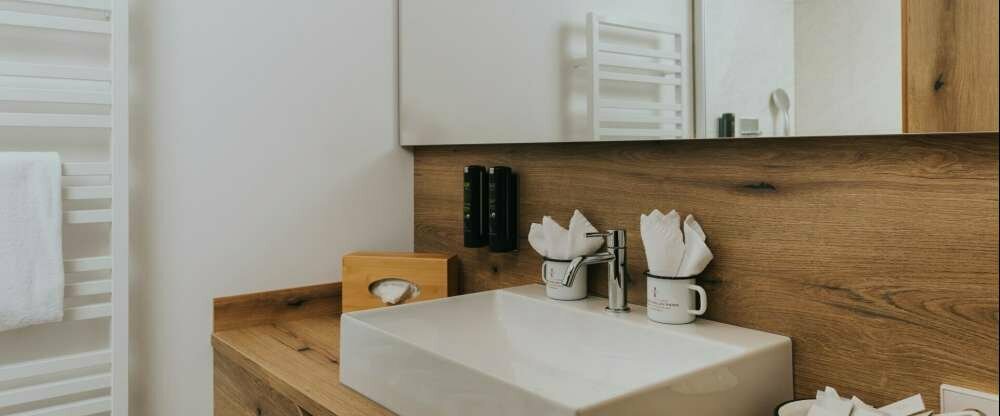 Suite mit Balkon - Badezimmer