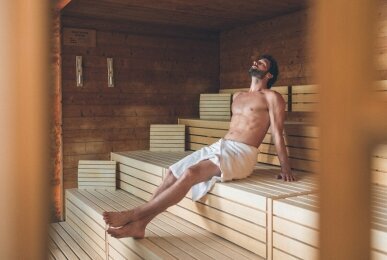 Finnische Natursteinsauna, Quelle: Hotel Eibl-Brunner
