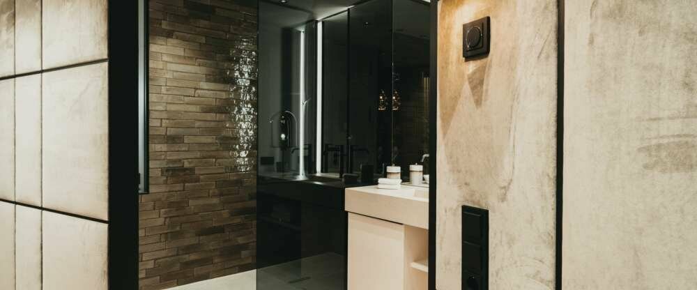 Badezimmer Wald Lounge