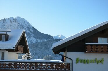 Hotel Fuggerhof im Winter, Quelle: Hotel Cafe Fuggerhof