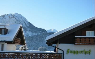 Blick auf die Bergwelt