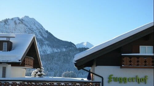 Blick auf die Bergwelt