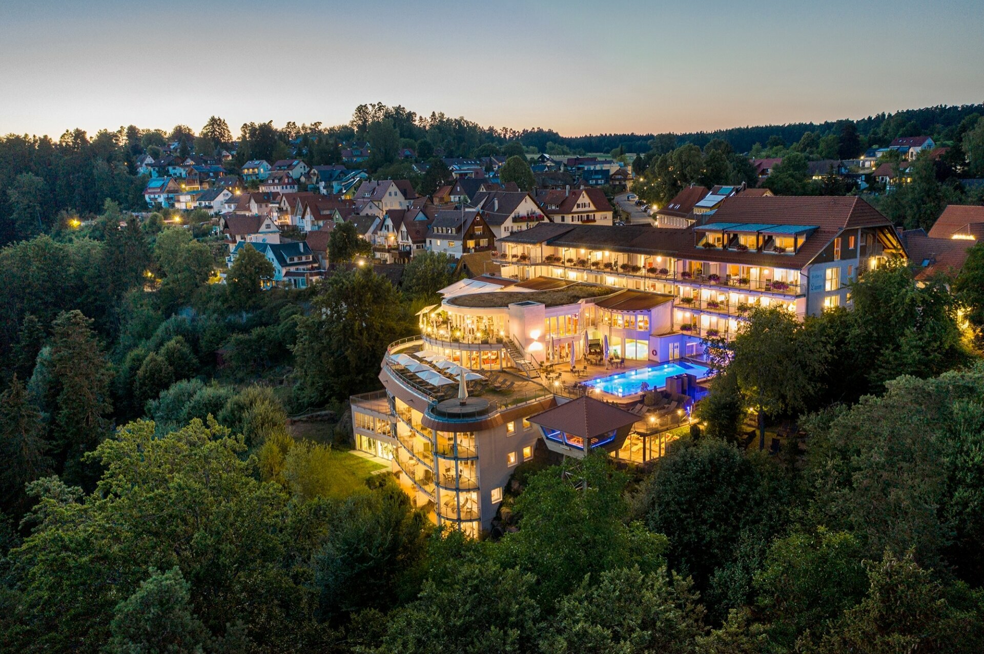 Hotel Kronelamm im Schwarzwald in Baden-Württemberg, Deutschland