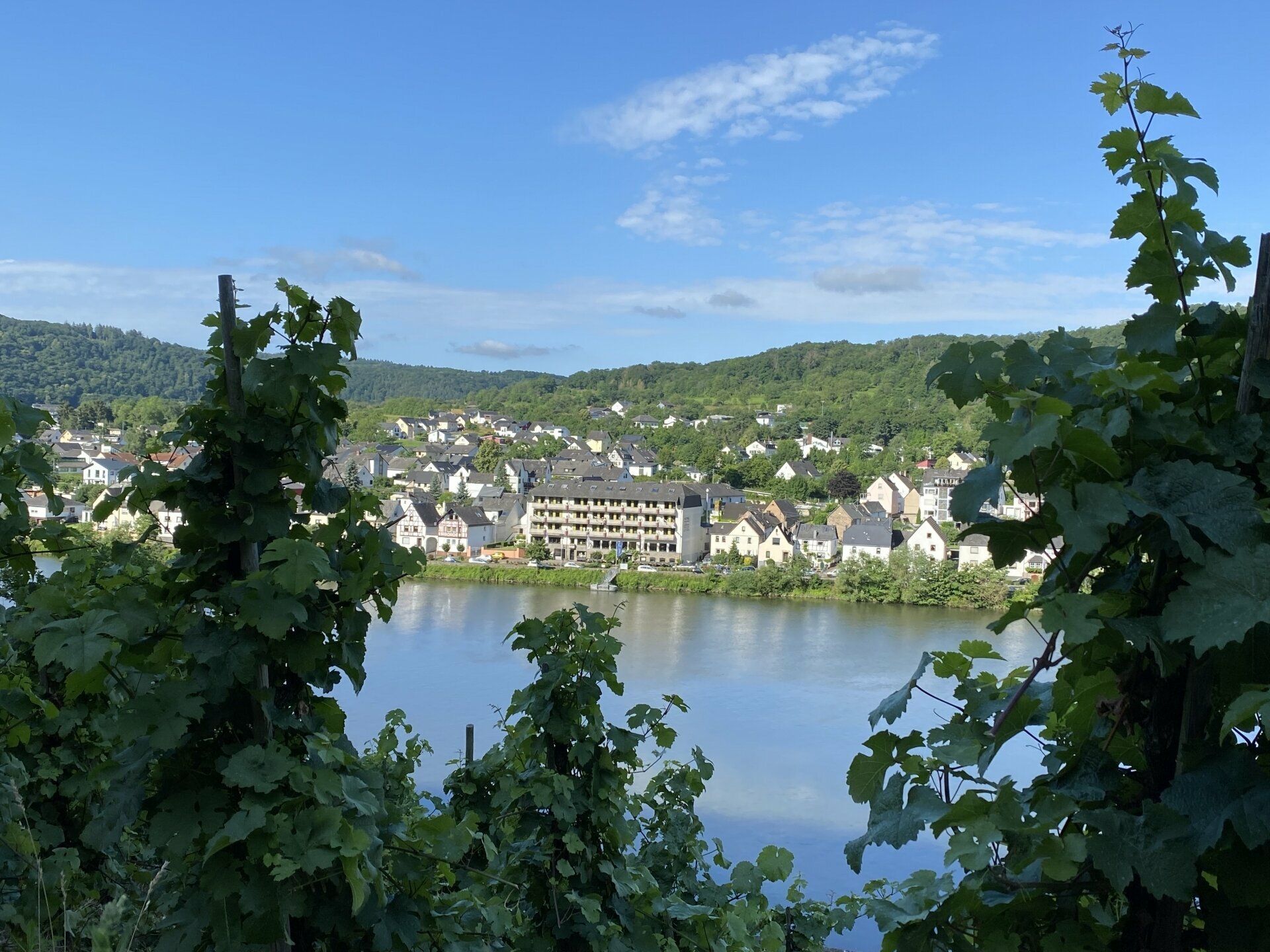 Mit Sack und Pack an der Mosel 