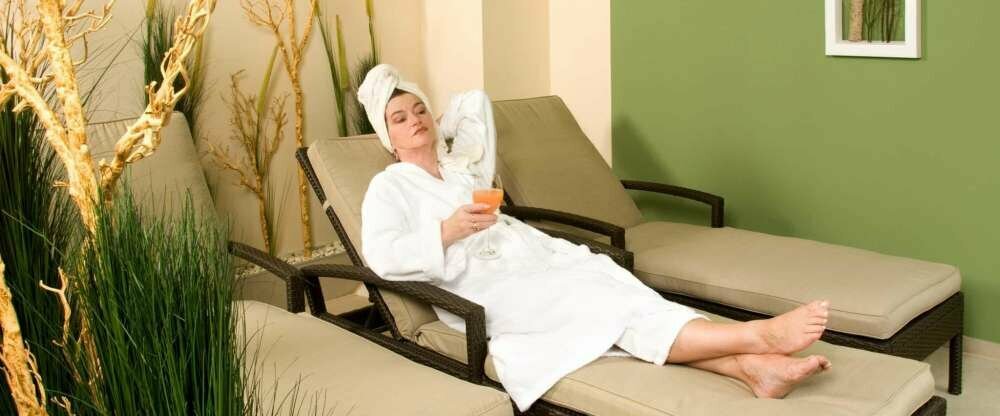 Hotel Orbtal - Ruhebereich in der Saunaanlage