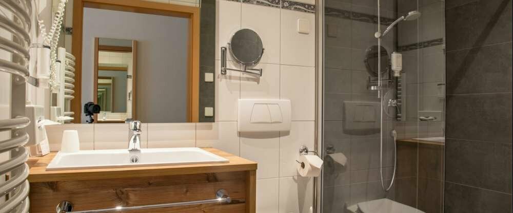Hotel Post - Badezimmer