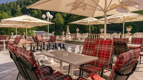 Hotel Radium Palace**** - Terrasse/Außenbereich