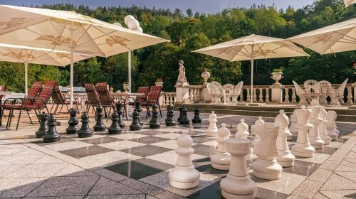 Hotel Radium Palace**** - Terrasse/Außenbereich