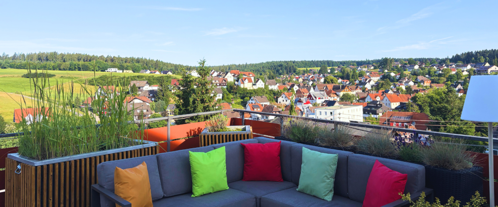 Hotel-Resort Waldachtal - Dachterrasse Haupthaus