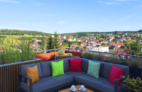 Hotel-Resort Waldachtal - Dachterrasse Haupthaus