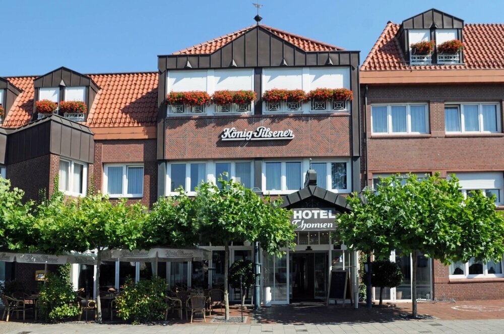 Hotel-Restauarant Thomsen  - Hotel-Außenansicht, Quelle: Hotel-Restaurant Thomsen 