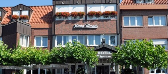 Hotel-Restauarant Thomsen - Hotel-Außenansicht, Quelle: Hotel-Restaurant Thomsen 