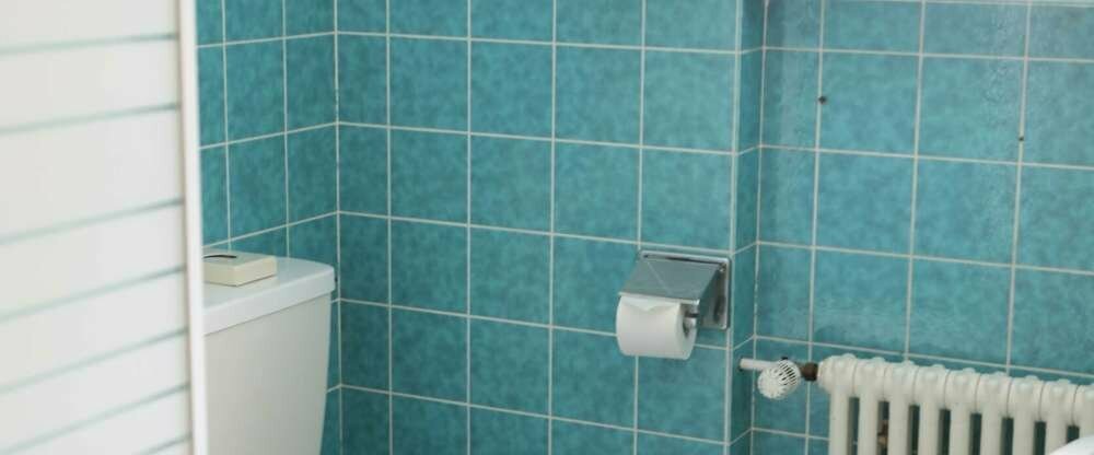 Badezimmer im Doppelzimmer