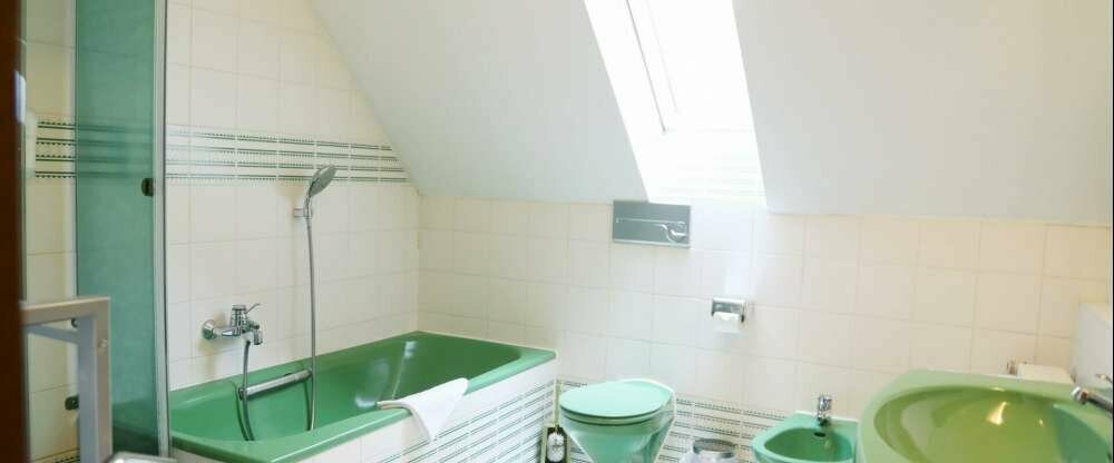 Badezimmer im Apartment mit 2 Schlafzimmern