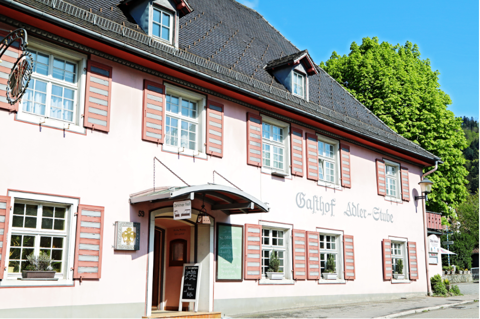 3 Tage Das Rucksack Wochenende – Hotel Restaurant  Adler Stube  in Münstertal / Schwarzwald, Baden-Württemberg inkl. Halbpension