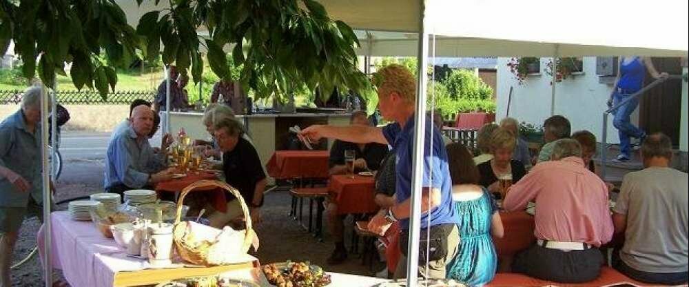 Hotel Restaurant Laux - Terrasse/Außenbereich