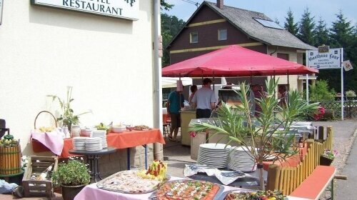 Hotel Restaurant Laux - Terrasse/Außenbereich