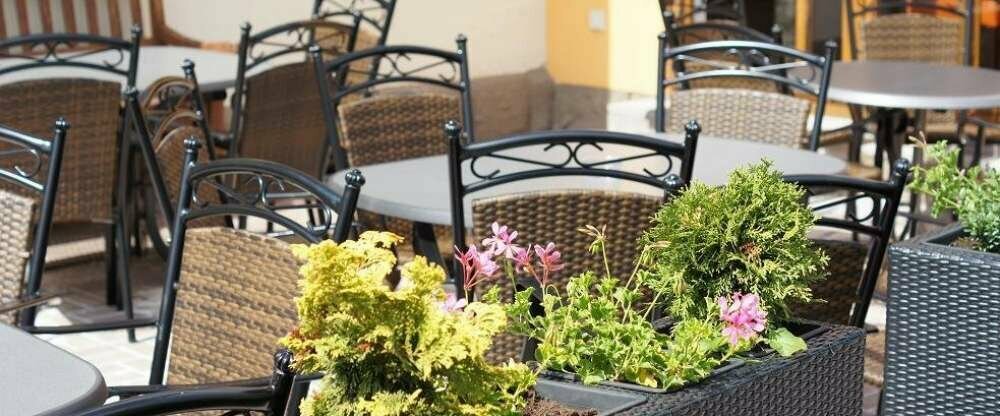 Hotel Restaurant Laux - Terrasse/Außenbereich