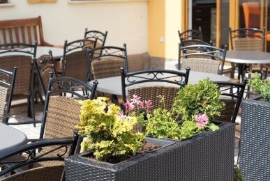 Hotel Restaurant Laux - Terrasse/Außenbereich, Quelle: Hotel Restaurant Laux