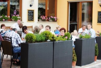 Hotel Restaurant Laux - Terrasse/Außenbereich, Quelle: Hotel Restaurant Laux
