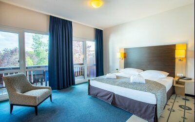 Hotel Rhön Residence - Hotel - Bsp. Standard Doppelzimmer / Superior Doppelzimmer / Junior Suite - Schlafzimmer
