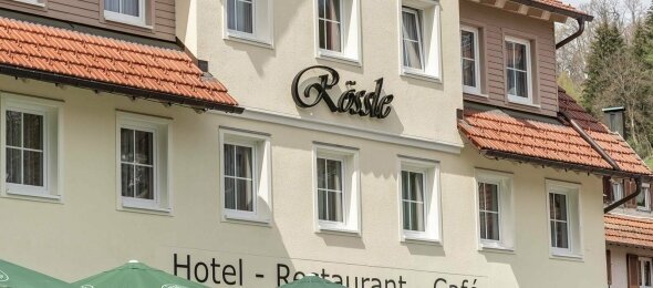 Hotel Rössle Berneck - Hotel-Außenansicht, Quelle: Hotel Rössle Berneck