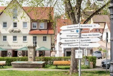 Hotel Rössle Berneck - Hotel-Außenansicht, Quelle: Hotel Rössle Berneck