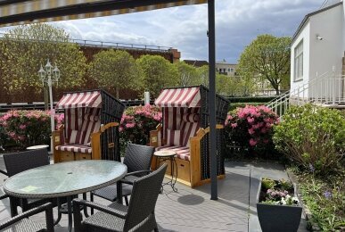 Hotel Rosengarten - Außenbereich, Quelle: Hotel & Café Rosengarten