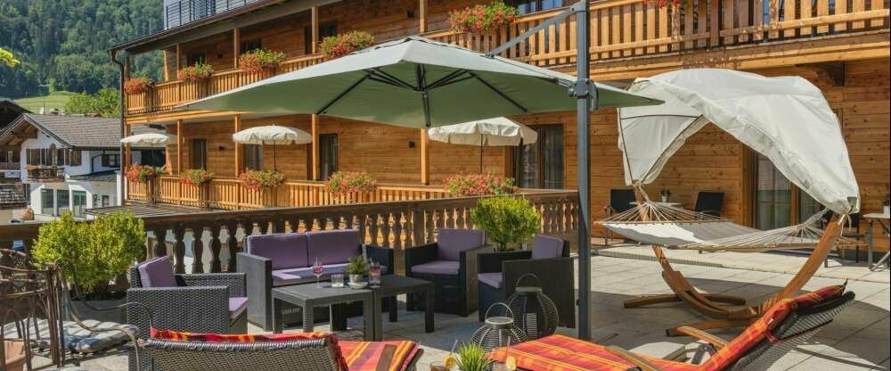 Hotel Ruhpoldinger Hof - Terrasse/Außenbereich