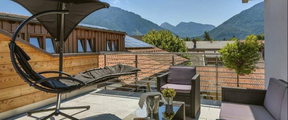 Hotel Ruhpoldinger Hof - Terrasse/Außenbereich