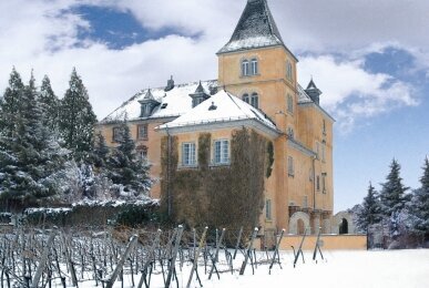 Hotel Schloss Edesheim im Winter, Quelle: Hotel Schloss Edesheim