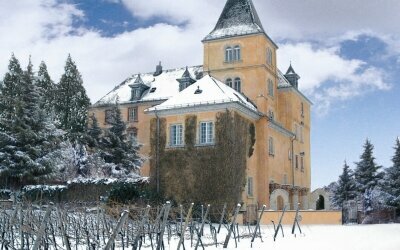 Hotel Schloss Edesheim im Winter