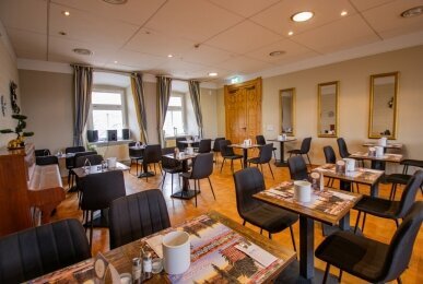 Frühstücks - Restaurant, Quelle: Hotel Schloss Nebra