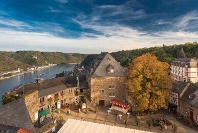 Hotel Schloss Rheinfels - Hotel-Außenansicht, Quelle: Hotel Schloss Rheinfels 