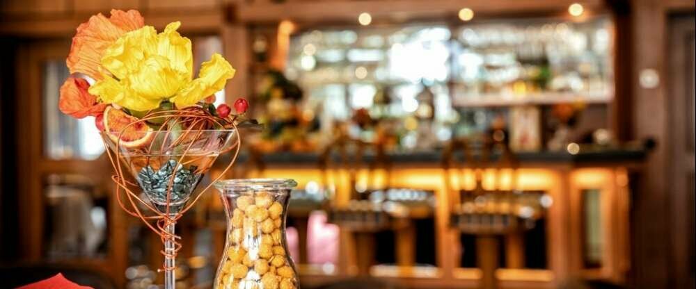 Zum kühlen Getränk natürlich etwas zum Knabbern.